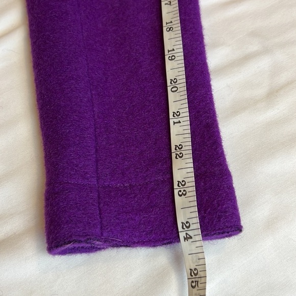𝅺Pinehurst Wool Blend Purple Snap Button Blazer SZ L - Picture 10 of 13